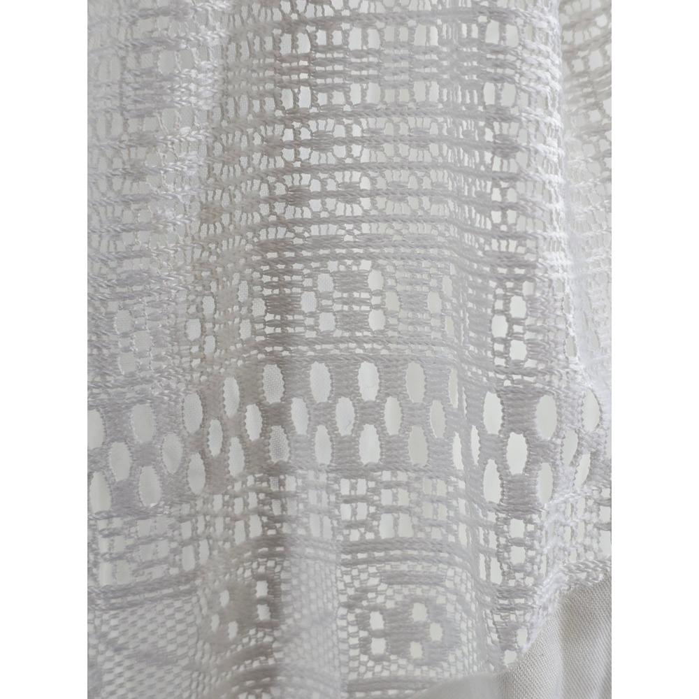 By & By Womens Off White Lace Back High Low Split Hem Tank Top 1028M42 Medium - Picture 9 of 13